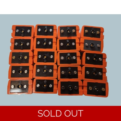 USED LAA-0139-O AA Alkaline Replacement Clamshell Holder USED LAA-0139-O AA Alkaline Replacement Clamshell Holder